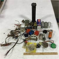 Electrical parts w/flashlight
