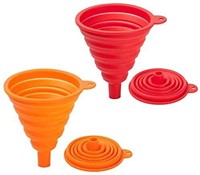 NEW - AxeSickle Silicone Collapsible Funnel