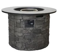 allen+roth Stacked stone Fire Pit Table 36.2"W$500