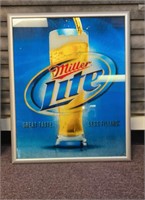 Miller lite picture 26"x32”