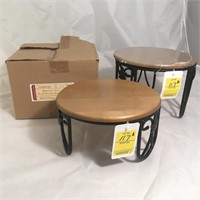 Set of 2 Plate Stands