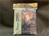 Size 2XL Men's Flannel Pyjama Set