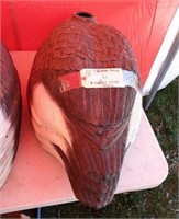 (7) pieces Goose decoys with heads.