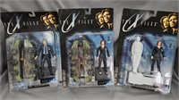 Lot of 4pc. X-Files Figurines 1998, IOB, Unopened