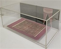 Plexiglass Victorian Doll Room Diorama Box