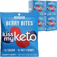 Kiss My Keto Gummies Candy – Low Carb Candy Berry