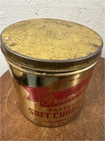 Vintage Grandview Soft Curd Cheese Tin