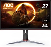 AOC C27G2Z 27 Curved Gaming Monitor