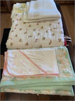 Collection of baby & crib  blankets