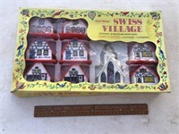 Vintage Swiss Village in Original Box
