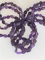 Police Auction:  10 Amethyst Bracelets