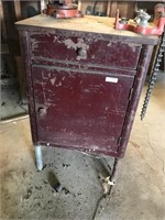 Vintage Industrial Shop Cabinet- Cabinet Only