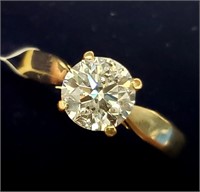 $3165 10K  Lab Grown Diamond (0.95Ct,I1,G) Ring