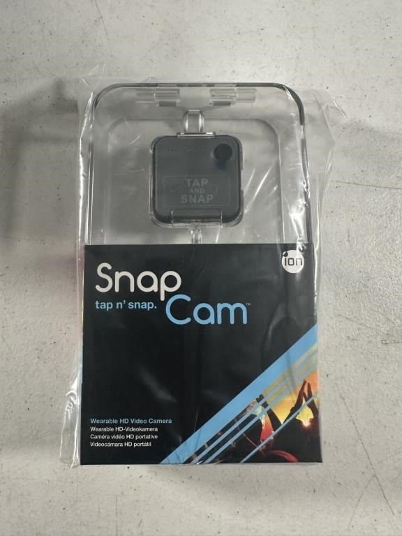 ION SNAP CAM "TAP N' SNAP" - WEARABLE HD VIDEO