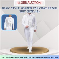 NEW BASIC STYLE SOAKED TAILCOAT STAGE SUIT(SIZE:16