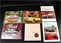 1978 FIREBIRD & BUICK CAR BROCHURES