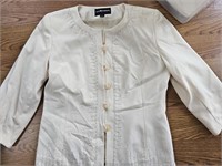 Sag Harbor Dress Jacket Top Beaded Vintage