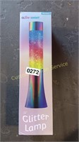 RAINBOW COLOR 13" GLITTER LAMP