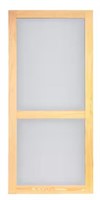 32 in. x 80 in. Wood Unfinished Screen Door