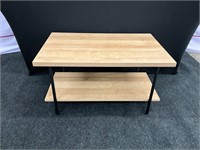 Wood Coffee Table with Shelf