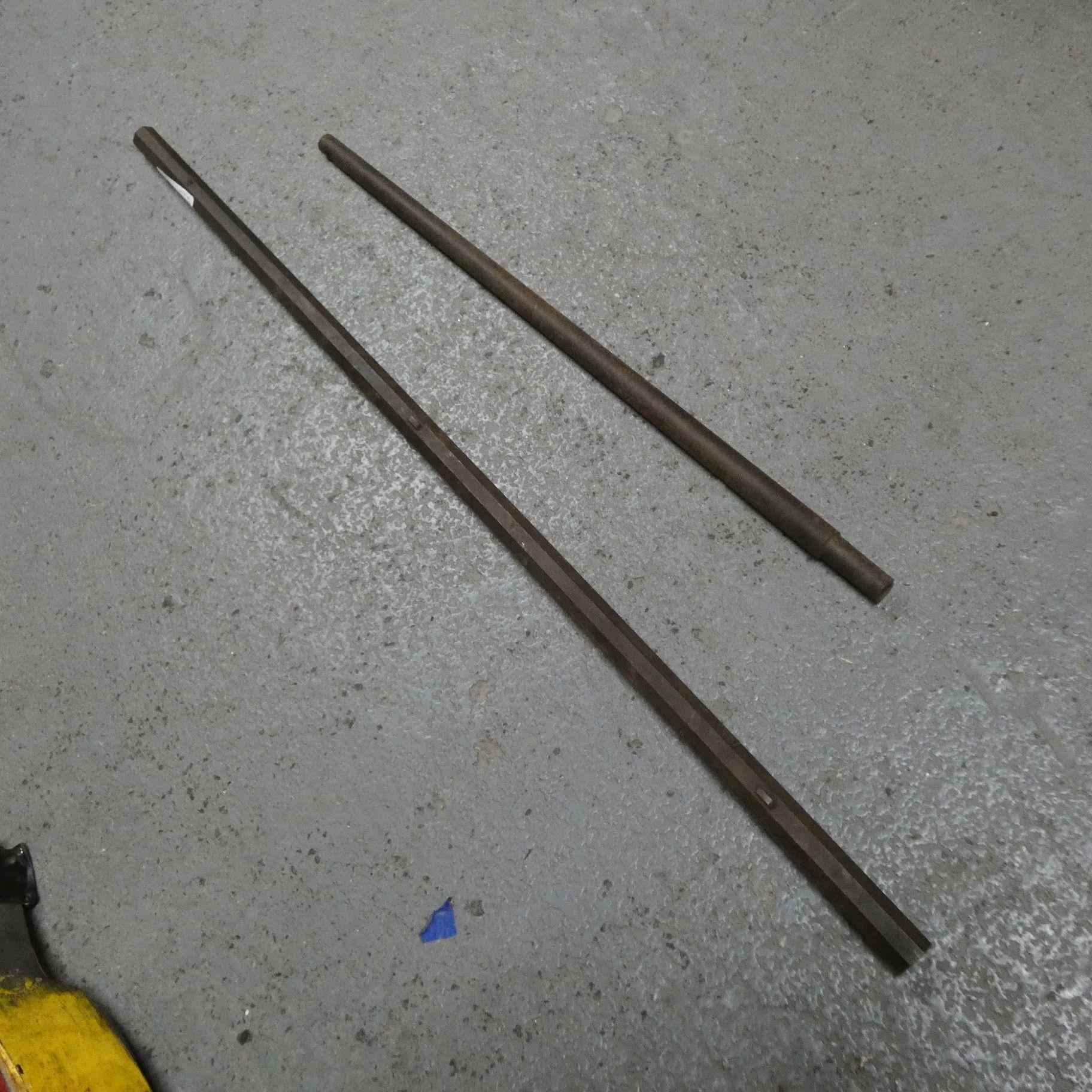 Pair of Unmarked Gun Barrels