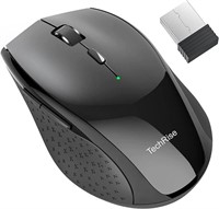 TechRise Wireless Mouse for Laptop, 4800 DPI Optic