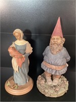 Large Tom Clark Gnome Figurines Forest Gnome