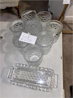 Vintage Glass Colony Set