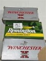 3 Boxes 35 Remington Ammo