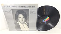 GUC Neil Diamond "His 12 Greatest Hits" Vinyl Rec