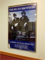 BLUE BROTHERS FRAMED MOVIE POSTER