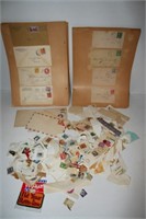 Lot of 1800's Envelopes, Stamps,