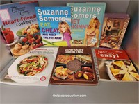 Suzanne Somers Cookbooks, VHS Tapes & Other Health