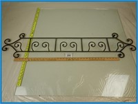 DECORATIVE PLATE HOLDER-49" LONG-HOLDS 4 PLATES