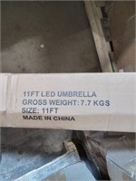 Unidentified 11 ft led umbrella