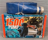 Pond Pump w/ Discharge Hose