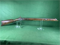 RJ Butcher Flintlock Muzzle Loading Rifle, 45 Cal.