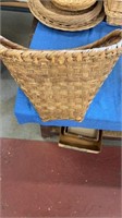 Vintage handwoven basket