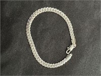 925 Silver Fashion Bracelet 8" - Unisex