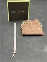 Sterling silver Ross Simons rope bracelet