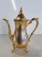Brass Tea Pot, 10.5in X 9in