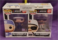 NOS DALE EARHARDT/ JR. POP VINYL FIGURES