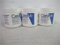 (3) Cerave Moisturizing Cream, 453g