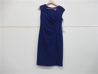 Calvin Klein Womens 6 Sleeveless Dress - Blue