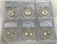 Six Graded Quarters