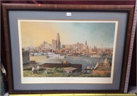 Paul McGehee Old Baltimore Harbor Lithograph