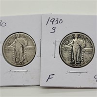 1939 P & S STANDING LIBERTY QUARTERS