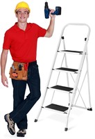 SEALED-Delxo 4-Step Folding Ladder Stool
