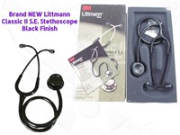 New Littmann Classic II SE Stethoscope Black  PC3