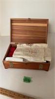 Vintage Sewing box